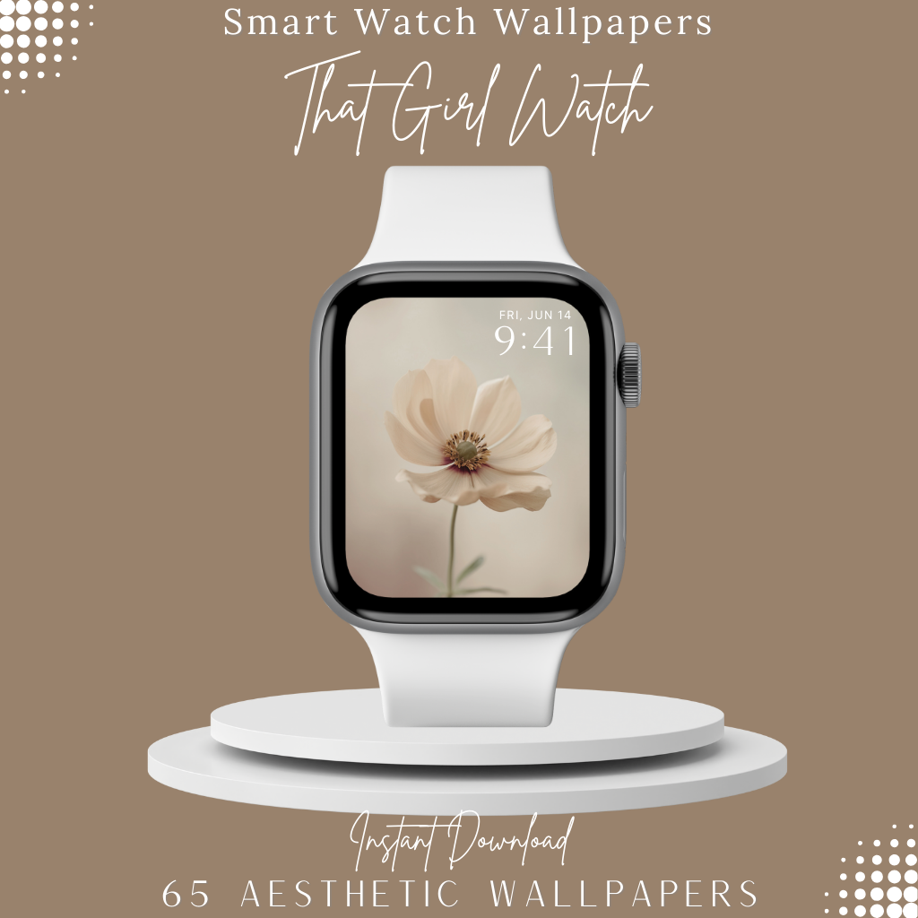 THAT GIRL Watch Wallpapers | Where Style Meets Sophistication! Apple Watch | Samsung Galaxy | Aesthetic Watch Faces