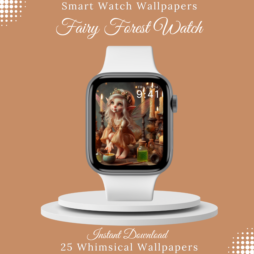 FAIRY FOREST WATCH Wallpapers | Immerse Yourself in Magic! Apple Watch | Samsung Galaxy | Aesthetic Watch Faces